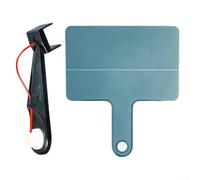 Strumento per lubrificazione a catena con ugello a 4 canali per moto, ABS Splash Guard Oiler compatibile con lubrificanti spray e cera, nero +