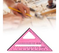 Strumento per marcatura da falegname con righello triangolare per carpenteria,