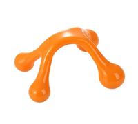 Strumento per massaggio a 4 punti, mini massaggiatore manuale portatile per schiena, strumento per massaggio manuale palmare, strumento per massaggio profondo dei tessuti profondi per schiena e collo,