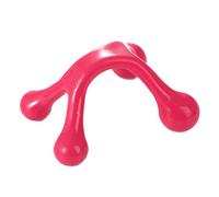 Strumento per massaggio a 4 punti, mini massaggiatore manuale portatile per schiena, strumento per massaggio manuale palmare, strumento per massaggio profondo dei tessuti profondi per schiena e collo,