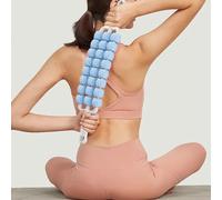 Strumento per massaggio a rulli a 3 file, flessibile, multifunzionale, manuale