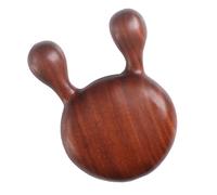 Strumento per Massaggio Facciale in Legno di Sandalo, Strumento per Massaggio del Naso e del Viso, Strumento per Massaggio dei Punti di Agopuntura dei Meridiani Portatili,