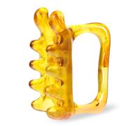 Strumento per massaggio fasciale per cellulite, strumento di massaggio per cellulite, punti triger color ambra, strumenti di rilascio miofasciale per alleviare la tensione corporea per collo, spalle