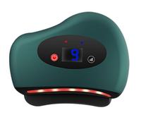 Strumento Per Massaggio Raschietto Per I Piedi - ABS 3,74x3,15 Pollici | Massaggiatore Elettrico Per Piedi Raschiante Riscaldato A LED Rosso 4 In 1 | Raschietto Muscolare Portatile Per Piante, Gambe,