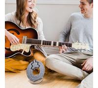 Strumento per melodia in lega di alluminio, ruota d'accordo, disco per teoria musicale per chitarra, quinta, teoria musicale con supporto, strumento di precisione