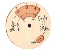 Strumento per Melodia in Legno, Scale di Accordi del Cerchio della Quinta Ruota per Chitarra, Basso, Pianoforte, Violino, Musicisti, Cantautori
