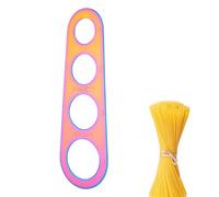 Strumento Per Misurare Gli Spaghetti - Design In Acciaio Inossidabile, Porzione Di Pasta, 4 Porzioni, Gadget Da Cucina | Dispositivo Di Misurazione Della Cottura, Per La Preparazione Della Ce