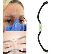 Strumento per misurare le sopracciglia, stencil per righello per sopracciglia,Righello di precisione per modellare le sopracciglia | Stencil ad alta precisione per modelli di forme di sopracciglia per