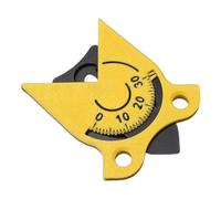 Strumento per Misurazione Raggi - Righello di Precisione per Falegnameria | Strumento Per Verifica Raggi Per Lavorazione Legno,per Meccanico Falegname Saldatore Riparazione Auto e Lavorazione Metalli