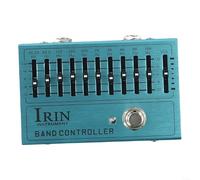 Strumento per musicisti IRIN per effetti chitarra elettrica Pedale Combinazione Overdrive ed EQ completo (C)