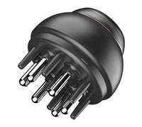 Strumento Per Olio Per Cuoio Capelluto Pettine Applicatore Di Liquidi Di Precisione Dispenser Per Pressa Trasparente Accessorio Per La Distribuzione Di Trattamenti Per La Cura Dei Capelli Portatile Ri