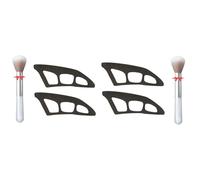 Strumento Per Ombretti EyeTour, Stencil Per Ombretto Con Pennello, Strumento Applicatore Ombretto, Strumento Guida Eyeliner, Riutilizzabile Rapido Eyetour Makeup Stencil, Stencil Ombretti Gli Occhi