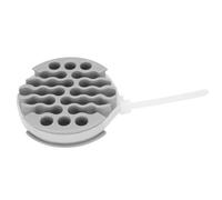 Strumento per organizzare i cavi con pettine in filo Materiale PC premium 30 fori Design a basso attrito Soluzione efficace per la gestione dei cavi di rete per data center di (CAT6)