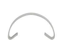 Strumento per pezzo di porta per gabbia per piccoli animali in metallo con gancio in ferro per fissaggio della porta della gabbia per polli per conigli (Pezzo della porta della gabbia da 4,5 cm)