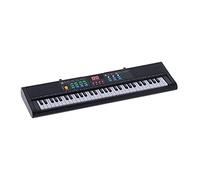 Strumento per Pianoforte a Tastiera 61 Tasti Elettrico Digitale Multifunzionale con Microfono MQ6186