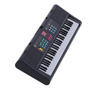 Strumento per Pianoforte a Tastiera, Multifunzionale Digitale Elettrico a 61 Tasti con Microfono MQ6186