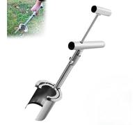 Strumento per piantare bulbi, trapiantatore di piantine di piante e alberi da frutto in acciaio al carbonio strumenti per piantare scavare trapianto