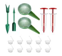 Strumento per Piantare da Giardino - Attrezzi da Giardinaggio Manuali Riutilizzabili,Seminatore Manuale a Mano,Adatto a Frutti Alberi Fiori Giardinaggio Esterno Giardinieri