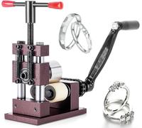 Strumento per piegare braccialetti e anelli, strumento per la formatura del freno a manovella con chiave esagonale per un'efficiente lavorazione dei gioielli