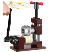 Strumento per piegare gioielli a manovella con albero in gomma per realizzare anelli e braccialetti efficienti
