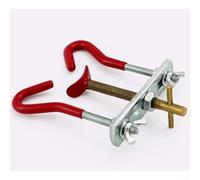 Strumento per piegare i rami dei bonsai in acciaio al carbonio con design a doppio gancio, ganci rivestiti in plastica morbida per modellare gli alberi, chiave ergonomica per potatura da giardino per