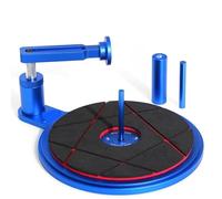 Strumento per pneumatici per auto RC per il montaggio di rimozione e installazione di modelli in scala 1/8 1/10 compatibili con vari buggy fuoristrada e camion tra cui Talion i(1set blue)