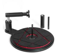 Strumento per pneumatici per auto RC per il montaggio di rimozione e installazione di modelli in scala 1/8 1/10 compatibili con vari buggy fuoristrada e camion tra cui Talion i(1set black)