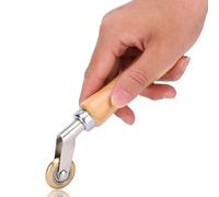 Strumento per Pressa Manuale Rullo per Giuntura Manuale Spessore Ruota 6 mm Diametro Ruota in Ottone 30 mm per Saldatura Sovrapposta rullo per pressare rullo Rouleaux de peinture