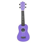 Strumento Per Principianti Di Chitarra Piccola In Legno A Quattro Corde Colorato Ukulele Da 21 Pollici Ukes con Kits(Purple)