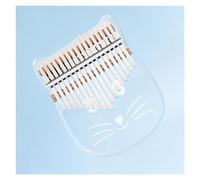 Strumento Per Principianti Di Pianoforte Da Dito Kalimba In Acrilico Trasparente Kalimba A 17 Tasti Kalimba Strumento Musicale (Color : 02)