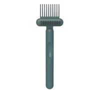 Strumento per pulitore a pennello, 6,69x2,17 pollici, 2 in 1 rastrello di pettine rimozione di percorsi casa, forniture per la pulizia della spazzola capelli con f