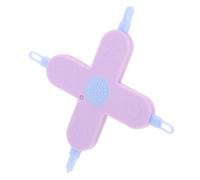Strumento per Pulizia Naso e Orecchie 4 in 1 Lavender | Design a Croce, Pp e Pet, Cura Unghie Sicura, Uso per Ragazzo Ragazza e Ragazzo Ragazza Piccoli