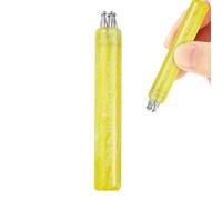 Strumento per punteggiare le unghie, strumento per manicure con a 5 petali, penna di precisione con punta fine con strass, per casa, salone, viaggi, principianti, donne e mogli