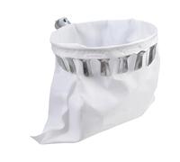 Strumento per raccogliere la frutta con cestino borsa morbida per pera, agrumi, noccioli e frutta, manico ergonomico, in acciaio inox