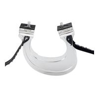 Strumento per raddrizzare il correttore per arco di violino in plastica per strumento di allenamento pratico per principianti 4/4 3/4 1/2 1/4 1/8 pezzi di ricambio per violino (Size : 1/2)