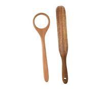 Strumento per raschiare le uova, frusta piatta, per friggere e mescolare utensili da cucina in legno