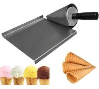 Strumento per realizzare cialde con superficie antiaderente per gelato e | Strumento per creare coni per waffle, cono gelato antiaderente e forma per uova per dolcetti perfettamente formati a casa o