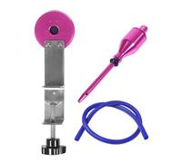 Strumento Per Riempire Palloncini - Set Da 3 Pezzi In Metallo Da 520 G | Dispositivo di gonfiaggio | Macchina per riempire | Kit valvola antiriflusso per decorazioni artistiche Festa dei bambini Mat