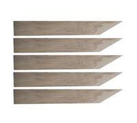 Strumento Per Rifinire Lo Stucco - Kit Stuccatura Legno, Applicatore Portatile Ergonomico, 20x3x2cm Resistente E Facile Da Usare | Per Sigillante Pareti, Finestre, Porte, Progetti Domestici, Fai Da Te