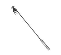 Strumento per rimuovere erbacce, diserbo da giardino, 4 denti, in acciaio al manganese, strumento per la rimozione delle erbacce, strumento per la rimozione delle erbacce, per ortaggi e fattorie