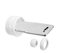 Strumento per rimuovere i tappi per piscine con bulbo oculare, strumento portatile per la rimozione del sedile oculare, ugello di ingresso per fissare l'attrezzatura per laghetto per sistemi idraulici