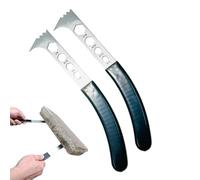 Strumento per rimuovere le erbe, strumento per la rimozione di ciottoli, manico ergonomico in 2 pezzi, estrattore per, sollevatore per ciottoli, per giardino, cortile, prato, marciapiede