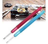 Strumento per rimuovere le lancette dell'orologio, Strumenti professionali Sollevamento impermeabile Rimozione della leva dell'ago dell'orologio 2 pezzi, (rosso + blu) per gli