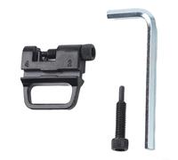 Strumento per rompere la catena, estrattore di perni per catena resistente per ciclismo su strada, per rimuovere le maglie della bici, compatibile con catene a 6-12 velocità, compatto (nero)