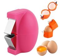 Strumento per Rompere le Uova | Apriguscio e Rimuoviguscio | Strumento per Separare le Uova a Mano | Perfetto per Cucinare, Uova Strapazzate e Frittate - Senza Pasticci, Senza Schegge di Guscio