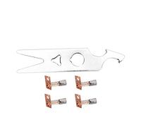 Strumento per salone di bellezza PolyGen, accessorio manipolo per trapano per unghie, set di chiavi per spazzole di carbone, parte per trapano per unghie Manipro, kit di