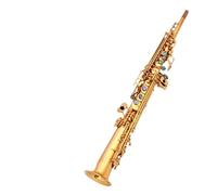 Strumento Per Sassofono B Bemolle Dritto Sassofono Saxophone Strumento Per Esame Per Principianti Per Adulti (Color : Integrated tube tweeter)