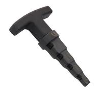 Strumento Per sbavare E smussa,Alesatore Interno - Alesatore Di Calibrazione Multistrato 4 In 1 A Cricchetto Rotante Con Regolazione Precisa 15-32 Mm Per Installazione Di Idraulica Metallica