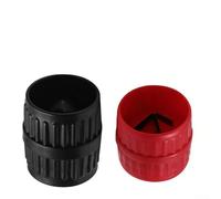 Strumento per sbavatura per tubi in rame, alluminio, ottone | Alesatore con manico da 5-38 mm e 5-40 mm | Strumento per la rimozione delle sbavature, smusso interno/esterno