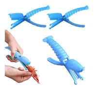 Strumento Per Sbucciare I Gamberi,Sgusciatore Ergonomico Per Gamberi | Pelatore Per Aragosta Per Uso Domestico,Per Adulti Bambini Cucina Campeggio Barbecue Cottura Culinaria Frutti di Mare